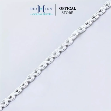 Lắc Tay Bạc Nữ Nguyên Chất Duy Hiển S990 Hình Trái Tim Bản To Dày Dặn - Giá 1.879.000 VND