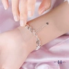 Lắc Tay Bạc Nữ Nguyên Chất Duy Hiển S990 Hình Trái Tim Bản To Dày Dặn - Giá 1.879.000 VND 5