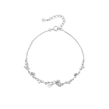 Lắc tay bạc nữ nơ Charmélia Asimi S925 - Lấp lánh tinh tế, giá ưu đãi 539.000đ 7