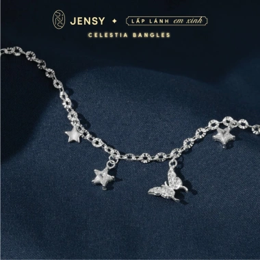 Lắc Tay Bạc Nữ S925 Cao Cấp JENSY Celestia - Vòng Tay Dễ Thương Giá 823k 2