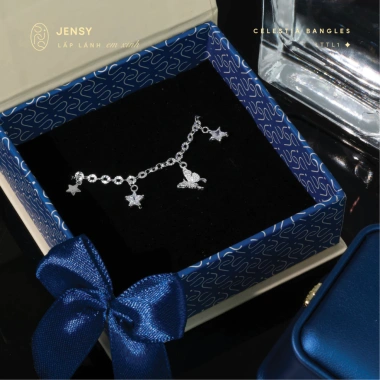 Lắc Tay Bạc Nữ S925 Cao Cấp JENSY Celestia - Vòng Tay Dễ Thương Giá 823k 5
