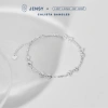 Lắc tay bạc nữ S925 JENSY Calista Dây hạt vỡ charm nơ giảm giá 23%