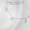 Lắc tay bạc nữ S925 JENSY charm độc đáo Cinderella- vòng tay xinh xắn 709.000₫ 2