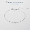 Lắc tay bạc nữ S925 JENSY đá nhỏ Fiora vòng tay đơn giản giảm giá 531k