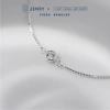 Lắc tay bạc nữ S925 JENSY đá nhỏ Fiora vòng tay đơn giản giảm giá 531k 2