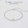 Lắc Tay Bạc Nữ S925 JENSY Emmeline Hình Bướm Đà - Giá ưu đãi 569k