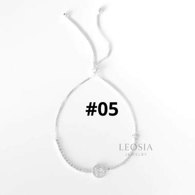 Lắc tay bạc nữ s925 LEOSIA JEWELRY LA59 - Quà tặng yêu thương, giá ưu đãi 750k 6