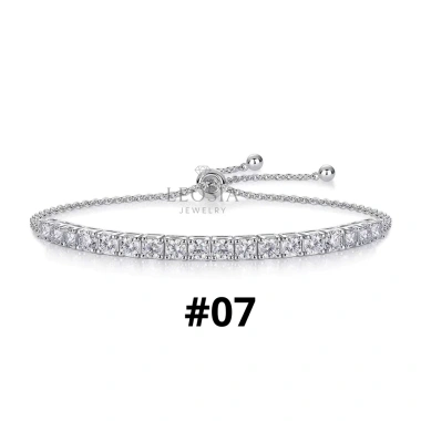 Lắc Tay Bạc Nữ s925 LEOSIA JEWELRY Sang Trọng Đẳng Cấp Quà Tặng Người Yêu 750k 8