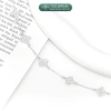 Lắc tay bạc nữ TLEE charm hoa cỏ bốn lá đơn sắc - Giá giảm còn 760.000₫ 9