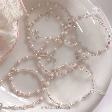 Lắc tay bạc nữ TLEE - Đá opal, thiết kế xinh xắn, giảm giá 22% chỉ 960.000đ 3