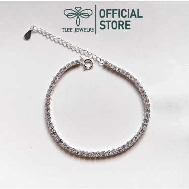 Lắc tay bạc nữ TLEE full dải đá lấp lánh - Giảm còn 832.000đ