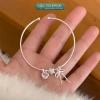 Lắc tay bạc nữ TLEE LT370 - Charm nơ thắt, ngôi sao & tim hồng, giảm giá 23% 8