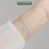 Lắc tay bạc nữ TLEE LT401 dây hoa, charm hồ điệp, ánh sao lấp lánh, giảm giá 620k 6
