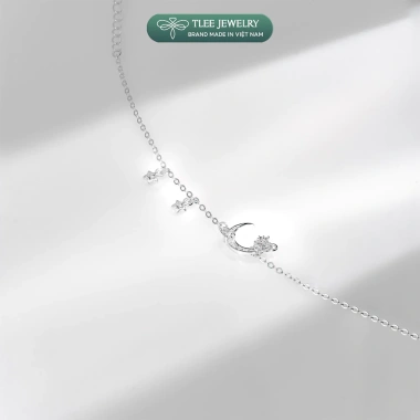 Lắc tay bạc nữ TLEE mặt trăng sao đính đá LT410 - Giá ưu đãi 576.000đ 5 Lắc tay bạc nữ TLEE mặt trăng sao đính đá LT410 - Giá ưu đãi 576.000đ 5