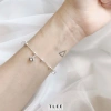 Lắc tay bạc nữ TLEE Rubic đính đá cao cấp – Khuyến mãi 754.000đ 9