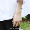 Lắc tay bạc nữ TLEE thuôn dây mì chắc chắn dày dặn - Kiểu dáng sang trọng, giá ưu đãi 1,196,000 VND 4