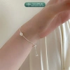 Lắc tay bạc nữ TLEE - Vòng mì rút charm hoa cúc xinh xắn, giảm giá 864.000đ 7