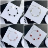 Lắc tay bạc Phúc Minh Jewelry PMJS327L-5 hoa cỏ 4 lá khảm đá 5 lá sang trọng – Giá chỉ 449.000₫
