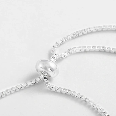 Lắc tay bạc Phúc Minh PMJ273 đính đá cá tính dây rút điều chỉnh - Vòng tay S925 giá ưu đãi 529k 4