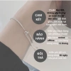 Lắc tay bạc Phúc Minh PMJ273 đính đá cá tính dây rút điều chỉnh - Vòng tay S925 giá ưu đãi 529k 5
