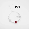 Lắc tay bạc s925 4 lá cỏ LEOSIA JEWELRY LA79 tinh tế, ý nghĩa, giá ưu đãi 1.125.000 VND 2