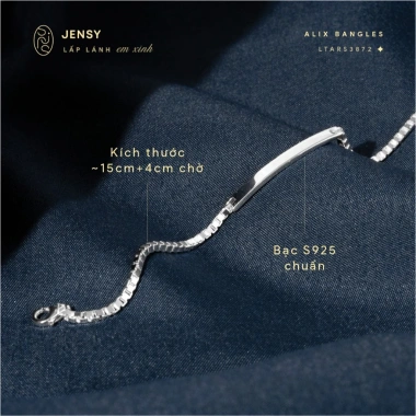 Lắc Tay Bạc S925 Cao Cấp JENSY Alix LTARS3.872 Vòng Tay Nữ Giá Ưu Đãi 1,369,000₫ 7 Lắc Tay Bạc S925 Cao Cấp JENSY Alix LTARS3.872 Vòng Tay Nữ Giá Ưu Đãi 1,369,000₫ 7