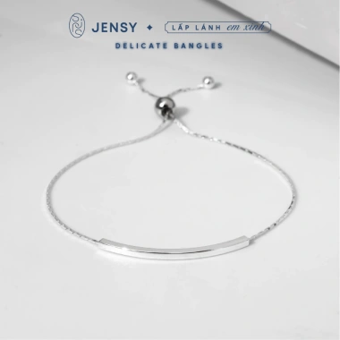 Lắc tay bạc S925 Jensy Delicate - Vòng tay nữ sang trọng, giảm giá 581k