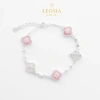 Lắc tay bạc s925 LEOSIA JEWELRY LA69 cỏ 4 lá sang trọng - May mắn, quà tặng cao cấp, giá ưu đãi 1.125.000₫ 8