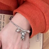 Lắc tay bi bạc 925 nữ - Gấu BearBrick và Trái tim, Minh Tâm Jewelry, giảm 21%