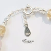 Lắc tay Citrine và Rose Quartz FaeryGem tình yêu, tài chính, bạc S925 chỉ 685k 5