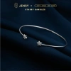 Lắc Tay Nữ Chữ C Bạc S925 JENSY Starry Ngôi Sao Đính Đá 859.000₫ 2