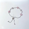 Lắc tay nữ cỏ bốn lá mạ vàng hồng sang trọng LEOSIA JEWELRY LA32 giảm 21% 3