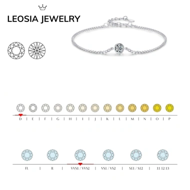 Lắc tay nữ mạ vàng trắng kim cương Moissanite 6.5 ly LA25 sang chảnh, quà tặng 1.1 triệu 4 Lắc tay nữ mạ vàng trắng kim cương Moissanite 6.5 ly LA25 sang chảnh, quà tặng 1.1 triệu 4