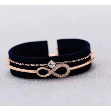 Lắc tay Swarovski Infinity Bangle cao cấp - Giá ưu đãi 416.718 VND 6