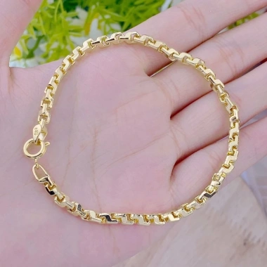 Lắc Tay & Vòng Tay Nam Nữ Chữ Công 3 Chì – Sang Trọng, Giá 150k Giảm Từ 181.5k 3