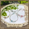 Lắc Vòng Tay Nữ Charm Trăng Bạc 925 Đá Moonstone Phong Thủy May Mắn Tài Lộc