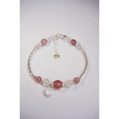 Lắc Vòng Tay Nữ Charm Trăng Bạc 925 Đá Moonstone Phong Thủy May Mắn Tài Lộc 10