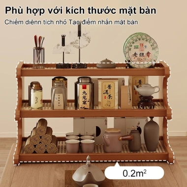 LACCOHUG Kệ lưu trữ 2 tầng đa năng - Tiết kiệm không gian, giá chỉ 69.000 VND 8