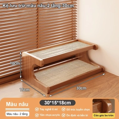 LACCOHUG Kệ lưu trữ 2 tầng đa năng - Tiết kiệm không gian, giá chỉ 69.000 VND 9