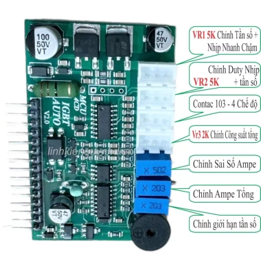 Lái IGBT Auto MCU 4 chế độ + Module lái fet KA3.525 - Linh kiện điện tử Quy Nhơn - Giá ưu đãi 350.000 VND 8 Lái IGBT Auto MCU 4 chế độ + Module lái fet KA3.525 - Linh kiện điện tử Quy Nhơn - Giá ưu đãi 350.000 VND 8