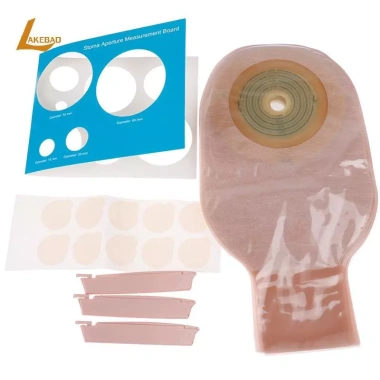 LAKEBAO 10X Túi Ostomy Đơn Lần Hệ Thống Một Mảnh Thoát Nước Bộ Đựng Phân Tử Mới Giá Ưu Đãi 203.500 VND 2