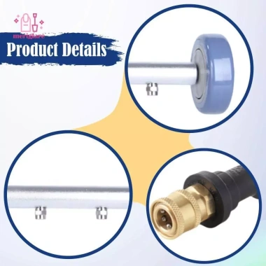 Làm sạch vòng đệm áp lực xe tải - 4 đầu phun, chải thép và alu - 657.800 VND 4