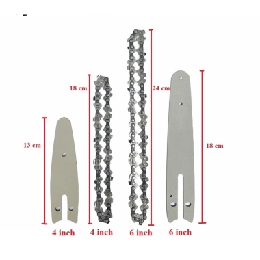 Lam xích máy cưa xích pin 4-6 inch: Lưỡi cưa bền bỉ, giảm 20% chỉ 45.000đ
