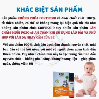 Lăn Bôi Vết Muỗi Đốt - Giảm Ngứa Nhanh, An Toàn Bé Sơ Sinh, Hương Chanh Sả Cam 2 Lăn Bôi Vết Muỗi Đốt - Giảm Ngứa Nhanh, An Toàn Bé Sơ Sinh, Hương Chanh Sả Cam 2