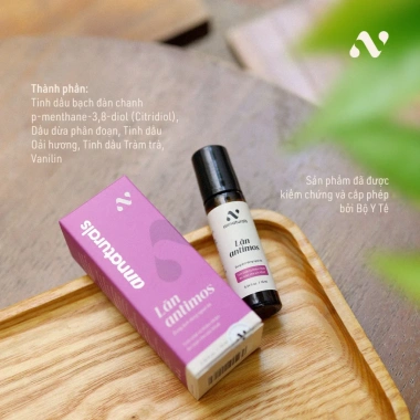 Lăn Đuổi Muỗi Antimos 10ml - An toàn cho người lớn & trẻ, diệt muỗi nhanh, giá 89.000 3 Lăn Đuổi Muỗi Antimos 10ml - An toàn cho người lớn & trẻ, diệt muỗi nhanh, giá 89.000 3