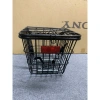 Làn Giỏ Đậy Gắn Sau Baga Xe Đạp Đựng Balo Cặp Sách, Khung Chắc Chắn, Giảm 22% 5
