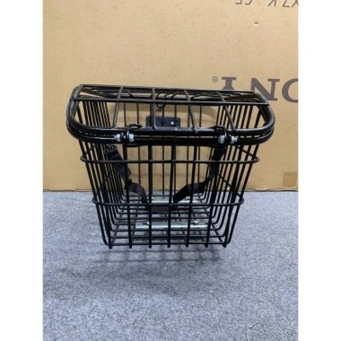 Làn Giỏ Xe Đạp Baga Nắp Đậy Gắn Sau - Khung Sắt Chắc, Đựng Balo, Chịu Lực Cao - 207.900₫ 4