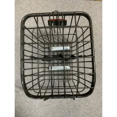 Làn Giỏ Xe Đạp Baga Nắp Đậy Gắn Sau - Khung Sắt Chắc, Đựng Balo, Chịu Lực Cao - 207.900₫ 5