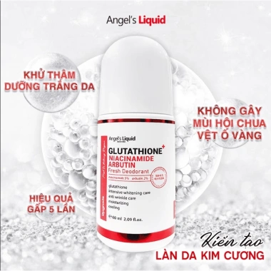 Lăn Khử Mùi Angel's Glutathione+ Niacinamide 60ml – Giá 378.000₫, mùi thơm lâu 4 Lăn Khử Mùi Angel's Glutathione+ Niacinamide 60ml – Giá 378.000₫, mùi thơm lâu 4