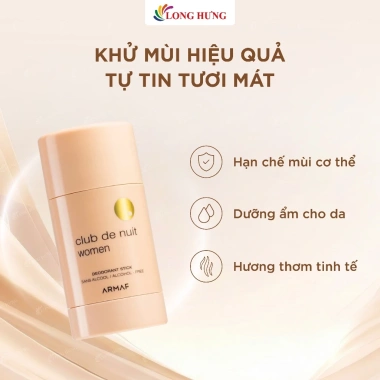 Lăn khử mùi Armaf Club de Nuit 75ml - Hương nam tính, giá ưu đãi 389.000đ